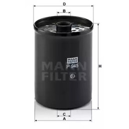 Kuro filtras  MANN-FILTER P 945 x