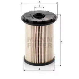 Kuro filtras  MANN-FILTER PU 731 x