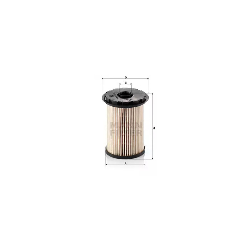 Kuro filtras  MANN-FILTER PU 731 x