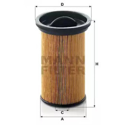 Kuro filtras  MANN-FILTER PU 742