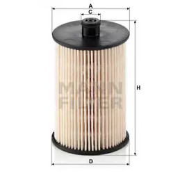 Kuro filtras  MANN-FILTER PU 823 x
