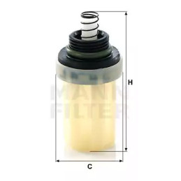 Kuro filtras  MANN-FILTER WK 4001