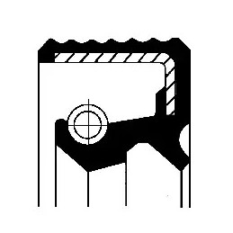 Mechaninės transmisijos veleno sandariklis  CORTECO 01033860B