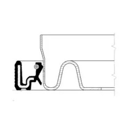 Mechaninės transmisijos veleno sandariklis  CORTECO 12014728B