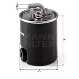 Kuro filtras  MANN-FILTER WK 842/18