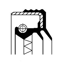 Mechaninės transmisijos veleno sandariklis  CORTECO 12019597B