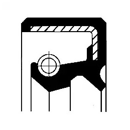 Mechaninės transmisijos veleno sandariklis  CORTECO 19027830B