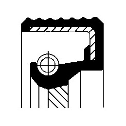 Mechaninės transmisijos veleno sandariklis  CORTECO 20026877B