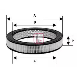 Oro filtras  SOFIMA S 0660 A