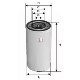 Alyvos filtras  SOFIMA S 3003 DR