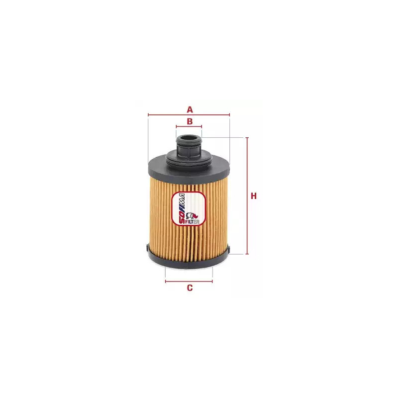 Alyvos filtras  SOFIMA S 5031 PE