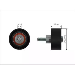 Paskirstymo diržo kreipiantysis guolis CAFFARO 127-10