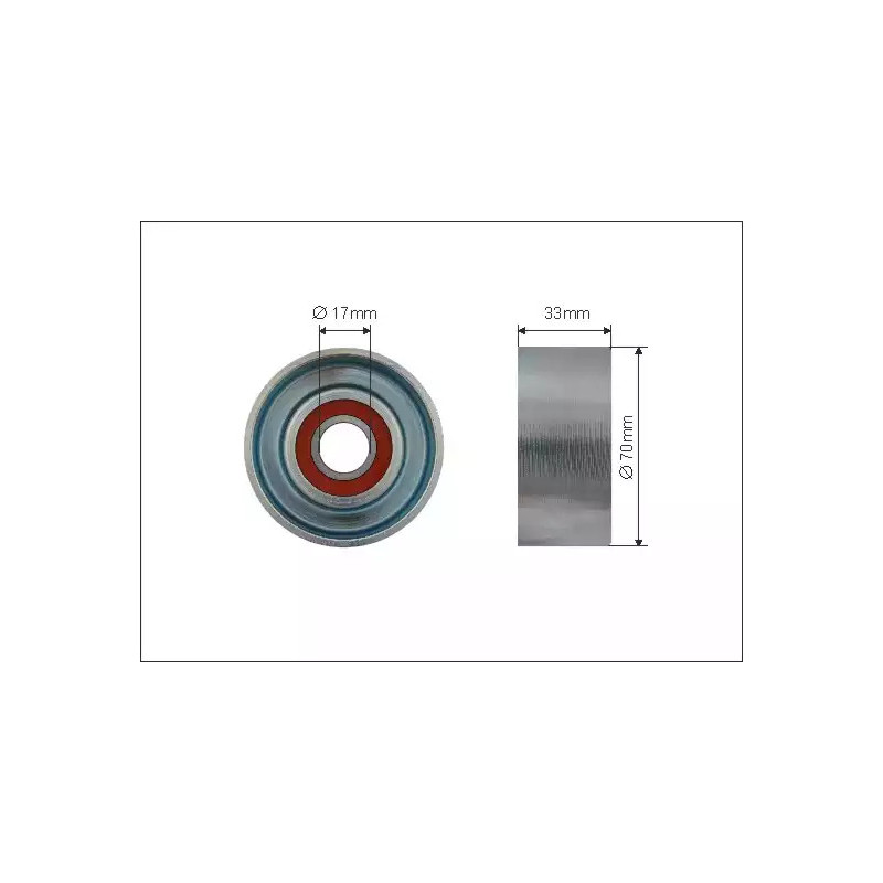 Dirželio įtempimo guolis CAFFARO 438-99