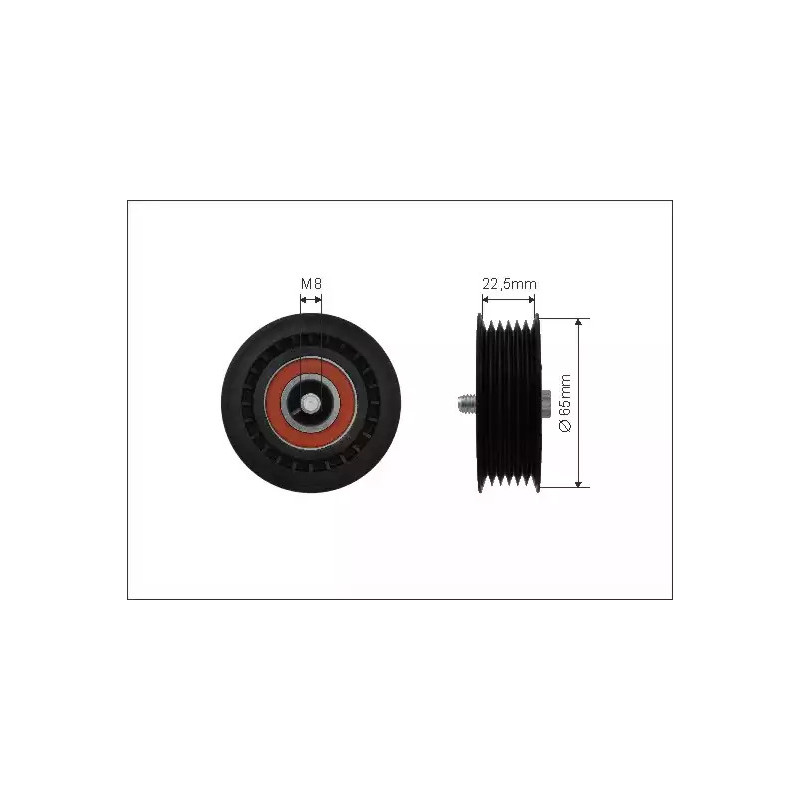 Dirželio kreipiantysis guolis CAFFARO 457-99