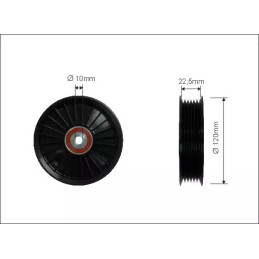 Dirželio kreipiantysis guolis CAFFARO 89-99