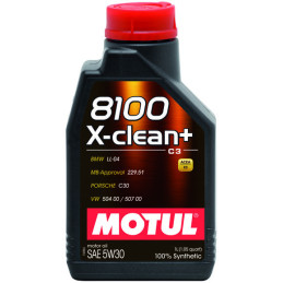 MOTUL 5W30 8100 X-CLEAN+ 1L