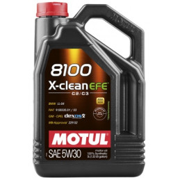 Alyva MOTUL 5W30 8100 X-CLEAN EFE C2/C3 5L