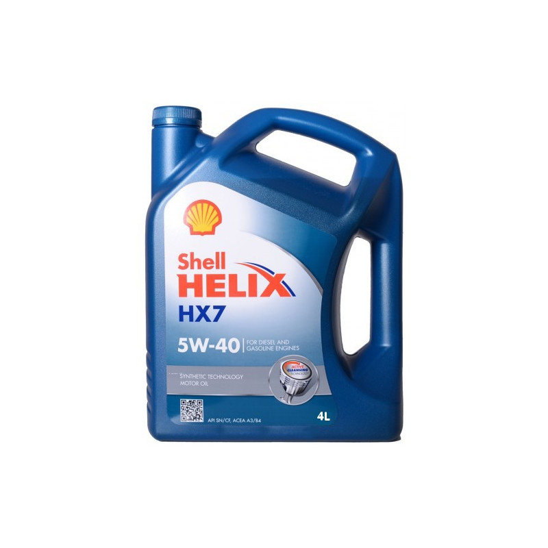Alyva SHELL 5W40 HELIX HX7 4L