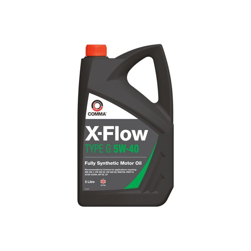 Alyva COMMA 5W40 X-FLOW G 5L