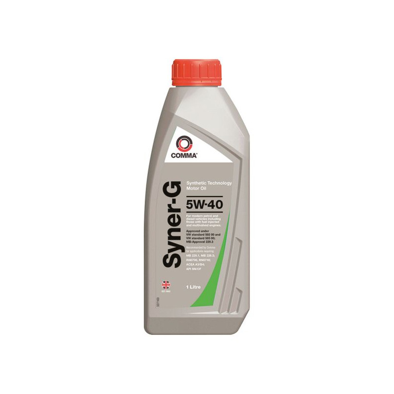 Alyva COMMA 5W40 SYNER-G 1L