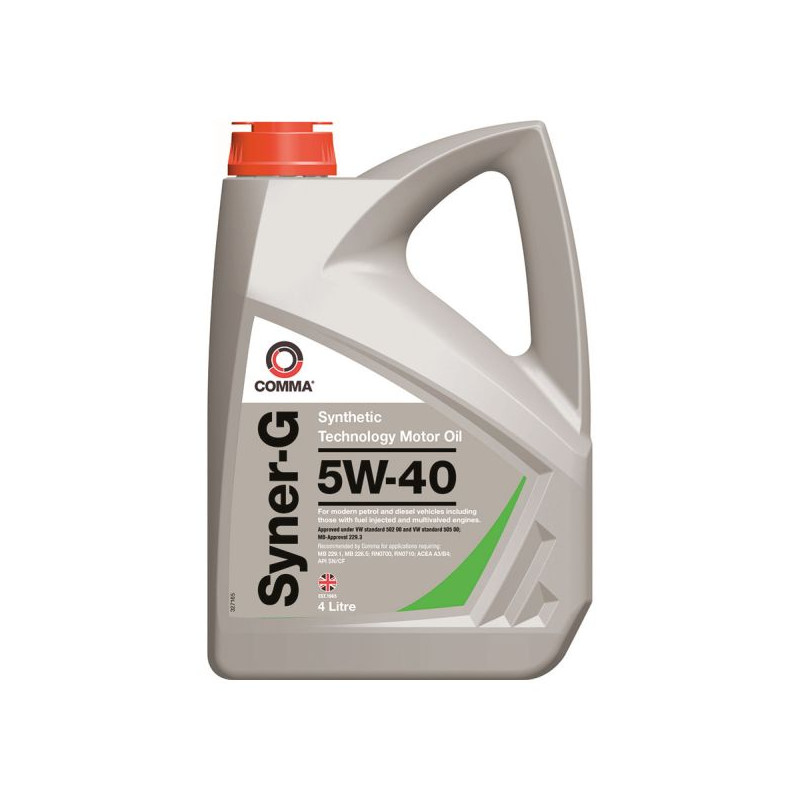 Alyva COMMA 5W40 SYNER-G 4L