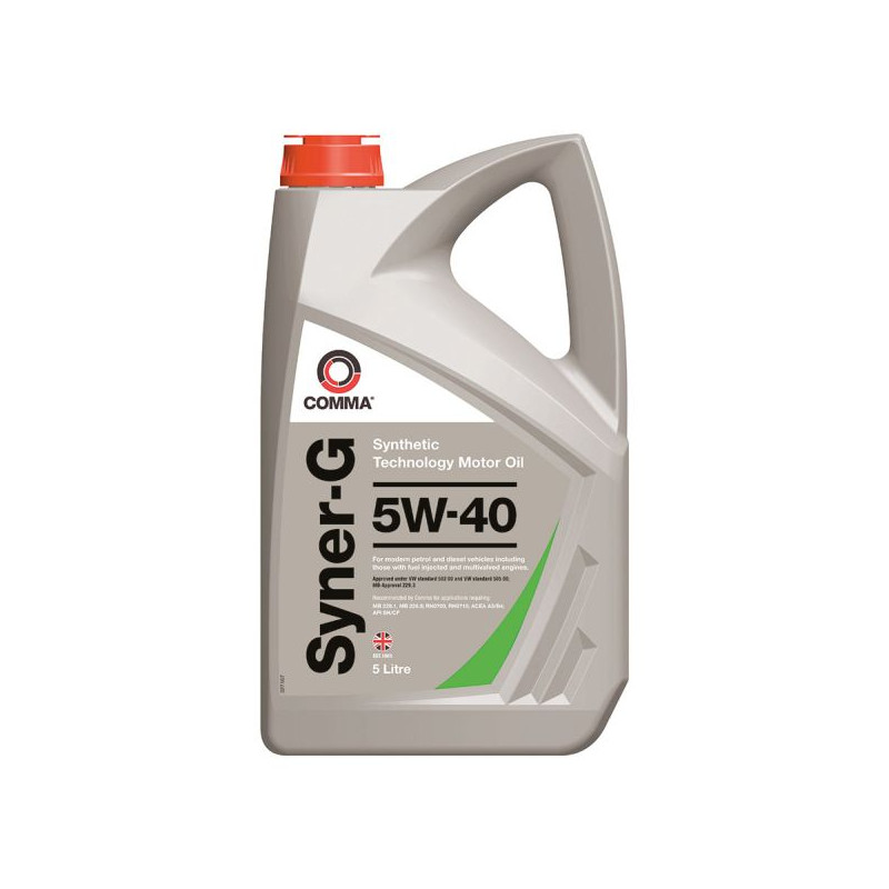 Alyva COMMA 5W40 SYNER-G 5L