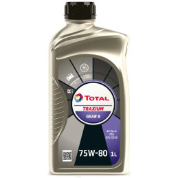 Transmisinė alyva TOTAL 75W80 TRAXIUM GEAR 8 1L