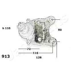 Atramos/vairo traukė  JAPAN PARTS BJ-913