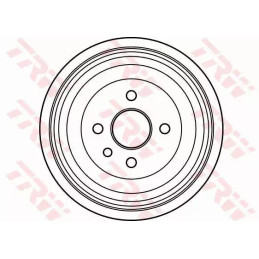 Stabdžių būgnas  TRW DB4002