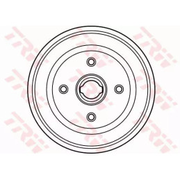 Stabdžių būgnas  TRW DB4006