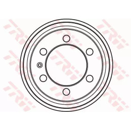 Stabdžių būgnas  TRW DB4071