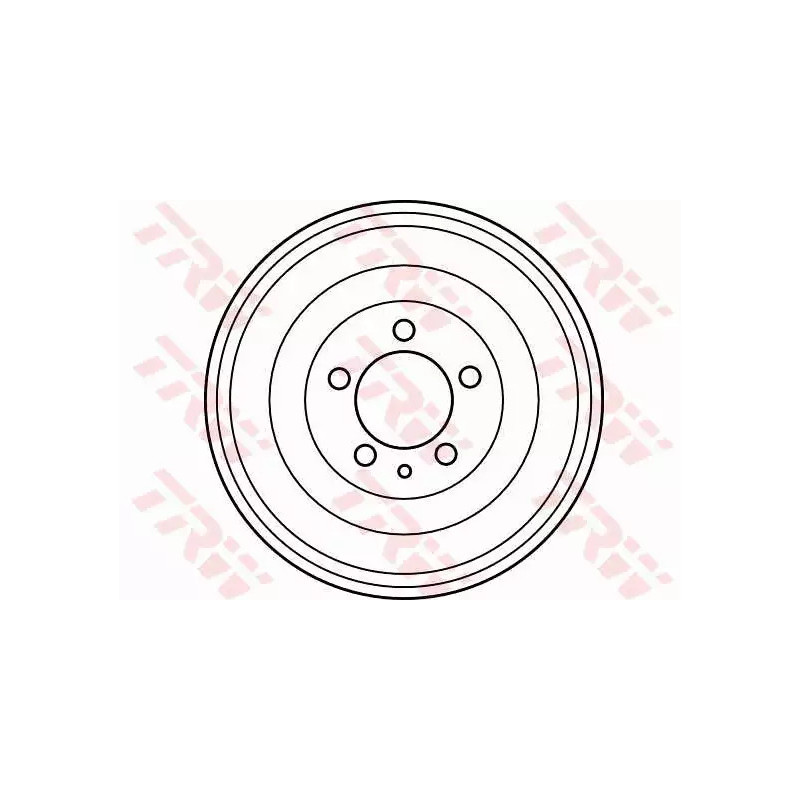 Stabdžių būgnas  TRW DB4157