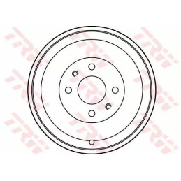 Stabdžių būgnas  TRW DB4210