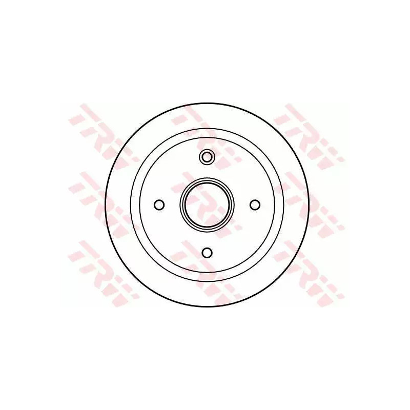 Stabdžių būgnas  TRW DB4302