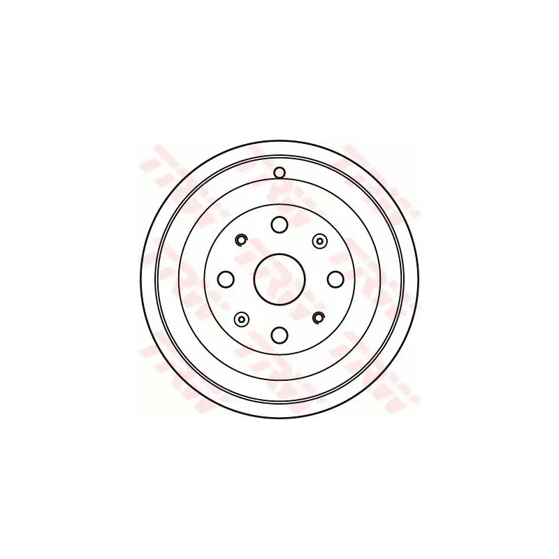 Stabdžių būgnas  TRW DB4393