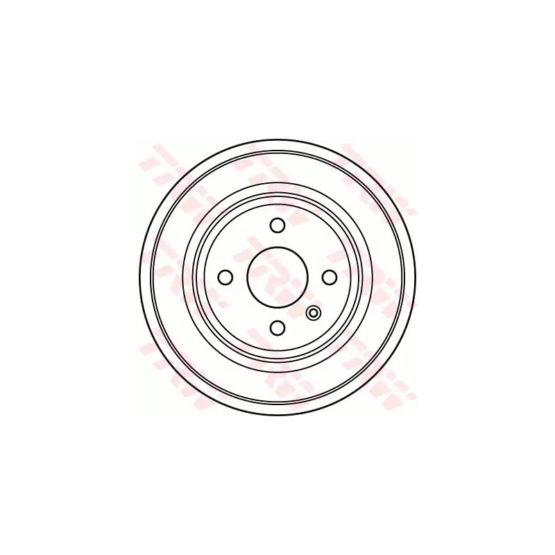 Stabdžių būgnas  TRW DB4391