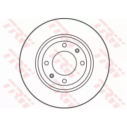 Stabdžių diskas  TRW DF1220
