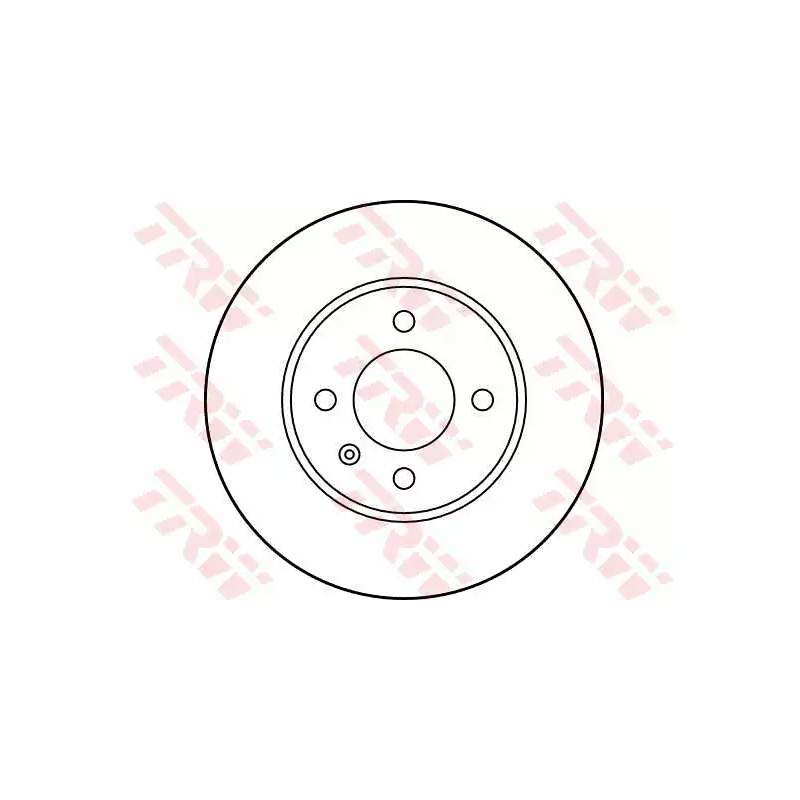 Stabdžių diskas  TRW DF1532