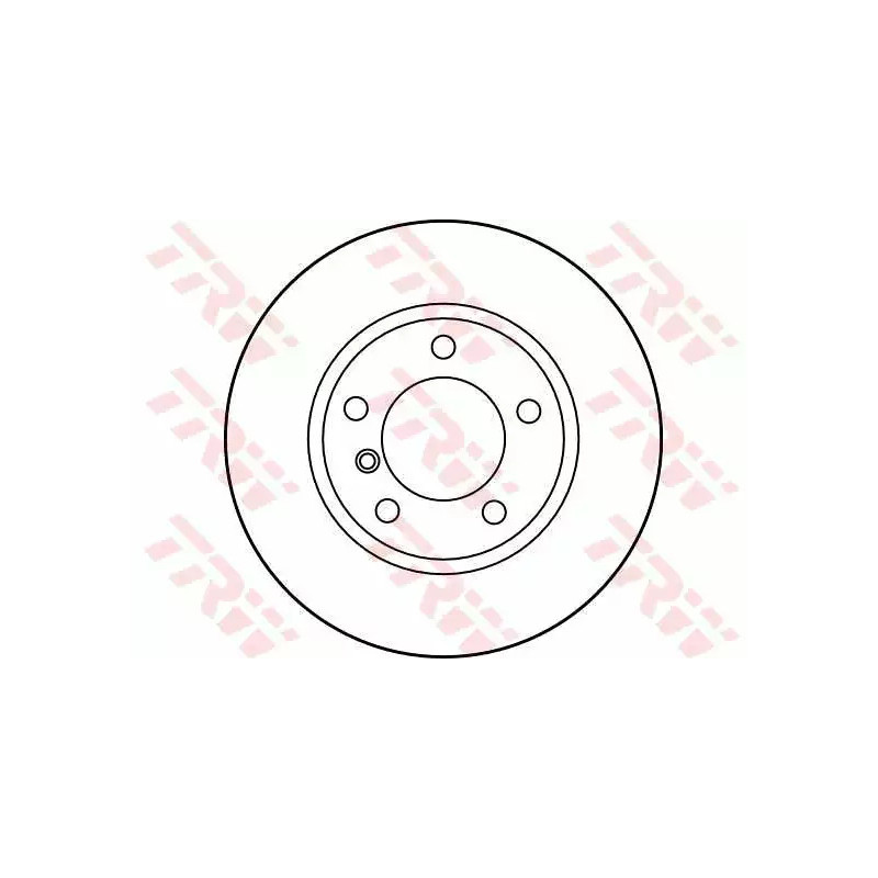 Stabdžių diskas  TRW DF1537