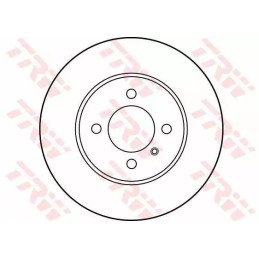 Stabdžių diskas  TRW DF1569