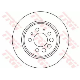 Stabdžių diskas  TRW DF1674