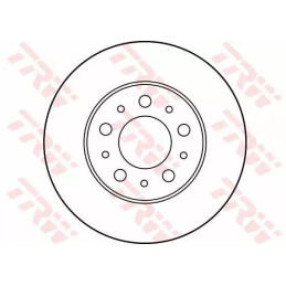 Stabdžių diskas  TRW DF1689