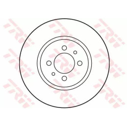 Stabdžių diskas  TRW DF1743