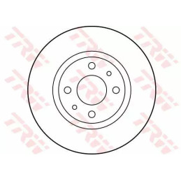 Stabdžių diskas  TRW DF1744