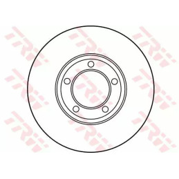 Stabdžių diskas  TRW DF1872