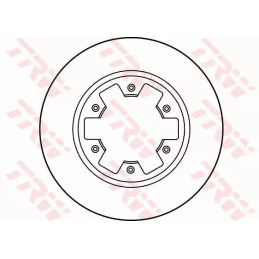 Stabdžių diskas  TRW DF1965