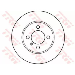 Stabdžių diskas  TRW DF2550
