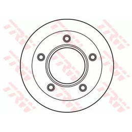 Stabdžių diskas  TRW DF2579S