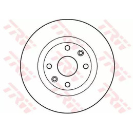 Stabdžių diskas  TRW DF2586