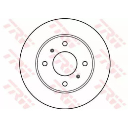 Stabdžių diskas  TRW DF2591